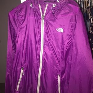 Purple North Face WindBreaker